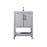 Elegant Lighting Everett 24"L Single Vanity Sink, Grey - VF26624GR