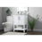 Elegant Lighting Everett 24"L Single Vanity Sink, White