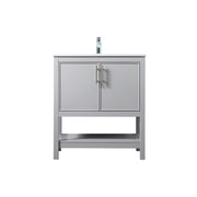 Elegant Lighting Everett 30"L Single Vanity Sink, Grey - VF26630GR