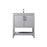 Elegant Lighting Everett 30"L Single Vanity Sink, Grey - VF26630GR