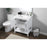 Elegant Lighting Everett 30"L Single Vanity Sink, White