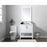 Elegant Lighting Everett 30"L Single Vanity Sink, White