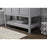 Elegant Lighting Everett 36"L Single Vanity Sink, Grey
