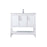 Elegant Lighting Everett 36"L Single Vanity Sink, White - VF26636WH