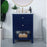 Elegant Kitchen/Bath Metropolis 24" Single Bathroom Vanity, Blue
