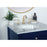 Elegant Kitchen/Bath Metropolis 24" Single Bathroom Vanity, Blue