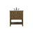 Elegant Metropolis 30" Single Bathroom Vanity, Driftwood - VF27030DW