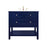 Elegant Kitchen/Bath Metropolis 36" Single Bathroom Vanity, Blue - VF27036BL