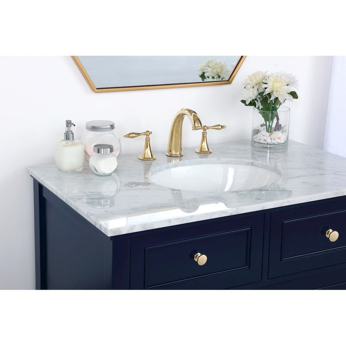 Elegant Kitchen/Bath Metropolis 36" Single Bathroom Vanity, Blue