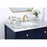 Elegant Kitchen/Bath Metropolis 36" Single Bathroom Vanity, Blue