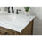 Elegant Metropolis 36" Single Bathroom Vanity, Driftwood