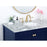 Elegant Kitchen/Bath Metropolis 42" Single Bathroom Vanity, Blue