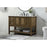 Elegant Metropolis 48" Single Bathroom Vanity, Driftwood