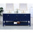 Elegant Kitchen/Bath Metropolis 72" Single Bathroom Vanity, Blue
