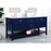 Elegant Kitchen/Bath Metropolis 72" Single Bathroom Vanity, Blue