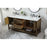 Elegant Metropolis 72" Double Bathroom Vanity, Driftwood