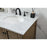 Elegant Metropolis 72" Double Bathroom Vanity, Driftwood