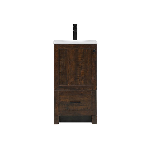 Elegant Kitchen/Bath Soma 18" Single Bathroom Vanity, Expresso - VF2818EX