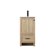 Elegant Kitchen/Bath Soma 18" Single Bathroom Vanity, Mango Wood - VF2818MW