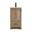 Elegant Kitchen/Bath Soma 18" Single Bathroom Vanity, Natural Oak - VF2818NT