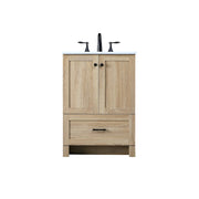 Elegant Kitchen/Bath Soma 24" Single Bathroom Vanity, Mango Wood - VF2824MW