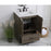 Elegant Kitchen/Bath Soma 24" Single Bathroom Vanity, Weathered Oak