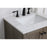 Elegant Kitchen/Bath Soma 24" Single Bathroom Vanity, Weathered Oak