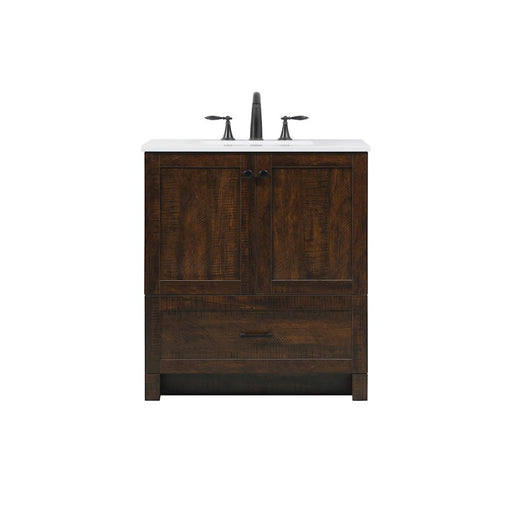 Elegant Kitchen/Bath Soma 30" Single Bathroom Vanity, Expresso - VF2830EX