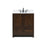 Elegant Soma 30" Single Bathroom Vanity, Expresso/Backsplash - VF2830EX-BS