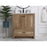 Elegant Kitchen/Bath Soma 30" Single Bathroom Vanity, Natural Oak