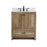 Elegant Soma 30" Single Bathroom Vanity, Natural Oak/Backsplash - VF2830NT-BS