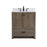 Elegant Soma 30" Single Bathroom Vanity, Weathered Oak/Backsplash - VF2830WO-BS