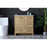 Elegant Kitchen/Bath Soma 32" Single Bathroom Vanity, Mango Wood