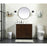 Elegant Soma 36" Single Bathroom Vanity, Expresso/Backsplash