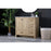Elegant Kitchen/Bath Soma 36" Single Bathroom Vanity, Mango Wood