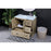 Elegant Kitchen/Bath Soma 36" Single Bathroom Vanity, Mango Wood