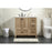 Elegant Kitchen/Bath Soma 36" Single Bathroom Vanity, Natural Oak