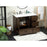 Elegant Kitchen/Bath Soma 42" Single Bathroom Vanity, Expresso