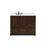 Elegant Soma 42" Single Bathroom Vanity, Expresso/Backsplash - VF2842EX-BS