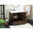 Elegant Soma 42" Single Bathroom Vanity, Expresso/Backsplash