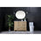 Elegant Soma 42" Single Bathroom Vanity, Expresso/Backsplash