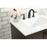 Elegant Soma 42" Single Bathroom Vanity, Expresso/Backsplash