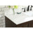 Elegant Soma 48" Single Bathroom Vanity, Expresso/Backsplash