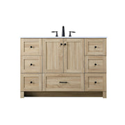 Elegant Kitchen/Bath Soma 48" Single Bathroom Vanity, Mango Wood - VF2848MW