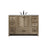 Elegant Kitchen/Bath Soma 48" Single Bathroom Vanity, Natural Oak - VF2848NT