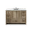 Elegant Soma 48" Single Bathroom Vanity, Natural Oak/Backsplash - VF2848NT-BS