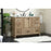 Elegant Soma 48" Single Bathroom Vanity, Natural Oak/Backsplash