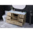 Elegant Kitchen/Bath Soma 54" Single Bathroom Vanity, Mango Wood
