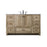 Elegant Lighting Soma 54"L Single Vanity Sink, Natural Oak - VF2854NT