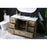 Elegant Lighting Soma 54"L Single Vanity Sink, Natural Oak
